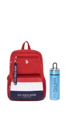 U.S. Polo. Assn. Unisex Okul Çanta Seti PLSET2417018 KIRMIZI