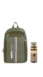 U.S. Polo. Assn. Unisex Okul Çanta Seti PLSET2437315 HAKİ