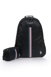 U.S. Polo. Assn. Unisex Okul Çanta Seti PLSET25047 Siyah