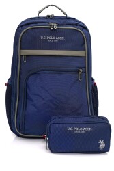 U.S. Polo. Assn. Unisex Okul Çanta Seti PLSET2508181 LACİVERT