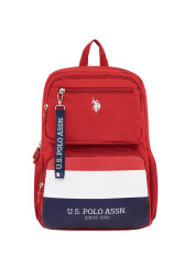 U.S. Polo. Assn. Unisex Okul Çantası PLCAN24170 KIRMIZI