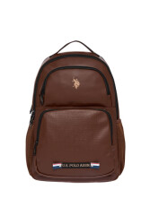 U.S. Polo. Assn. Unisex Sırt Çantası PLÇAN24424 KAHVERENGİ
