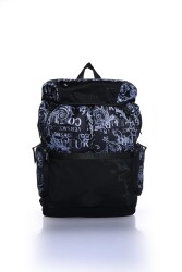 Versace Jeans Couture Erkek Günlük Sırt Çantası 74YA4B71-ZS588-PV3 Siyah Baskılı