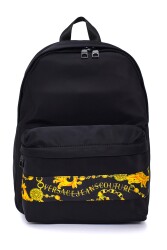 Versace Jeans Couture Erkek Günlük Sırt Çantası 75YA4B90 Black-Gold