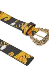 Versace Jeans Couture Kadın Kemer 75VA6F01 Siyah-Sarı