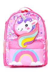 Vest Unıcorn Kız Çocuk Okul Çantası VST-CN0008 PEMBE
