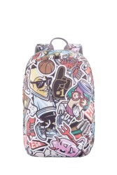 XD Desing Bobby Soft, anti-theft Unisex Sırt Çantası P705.868 Grafitti